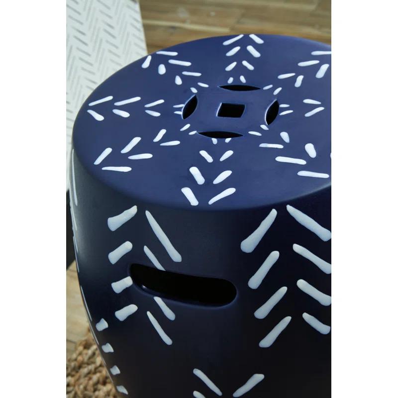 Dakota Fields Dilreet Ceramic Accent Stool