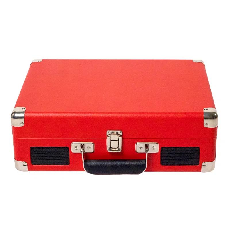 Victor Portable Suitcase Turntable - Record Player with Bluetooth & Built-in Speakers
