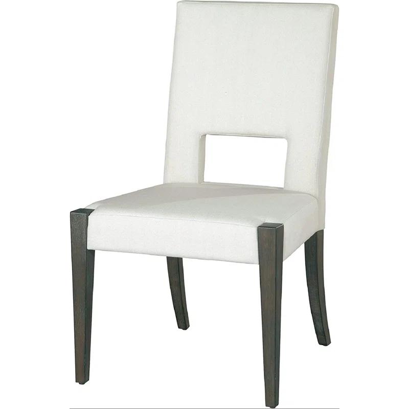 Hekman Edgewater 19.5'' H Linen Upholstered Oak Side Chair