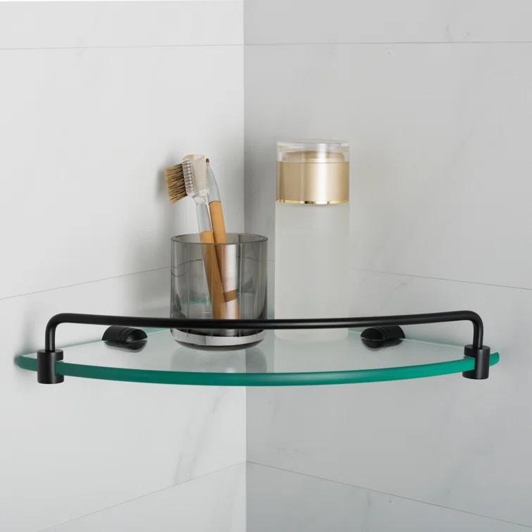 Kraus Elie Triangle Metal Corner Shelf