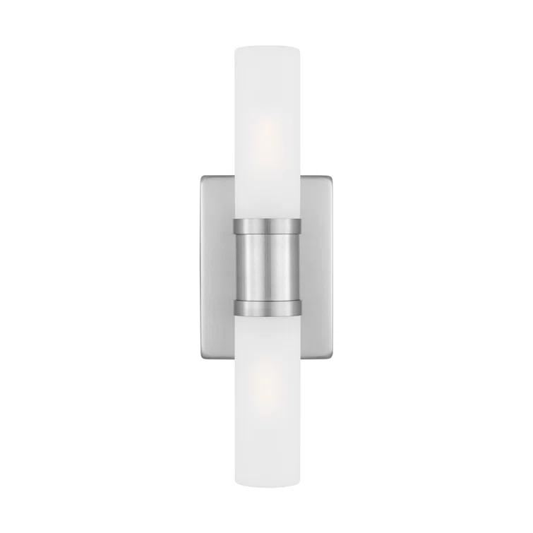 Evelien 2 Light Frosted Dimmable Vanity Light