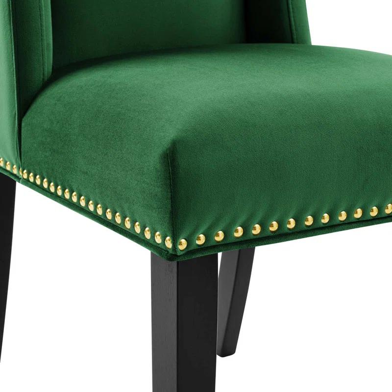 Modway Modway Baron Performance Velvet Dining Chairs - Set of 2