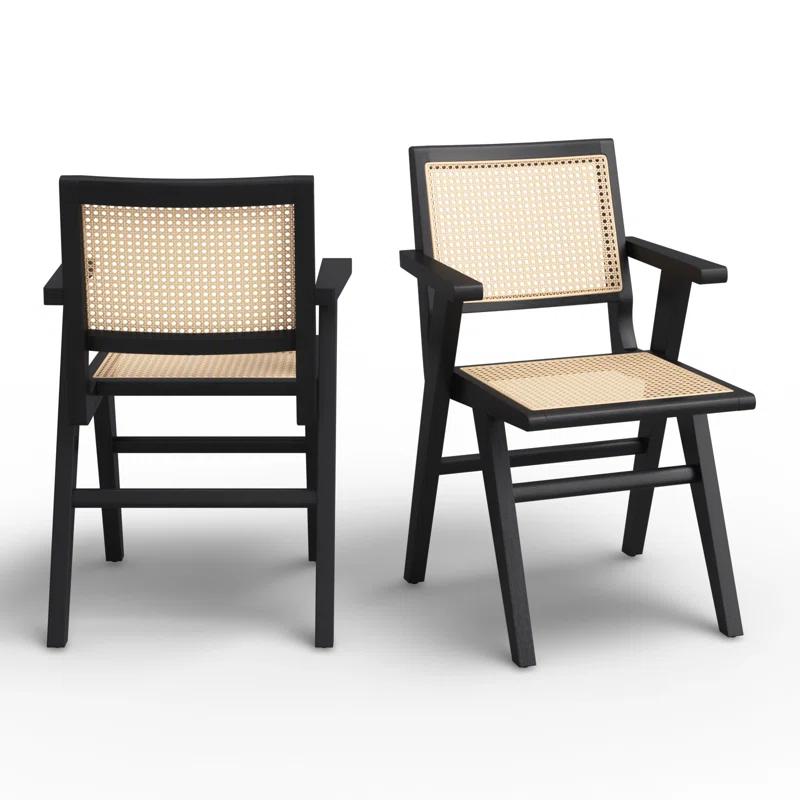 AllModern Atticus Cane Arm Chair & Reviews | Wayfair