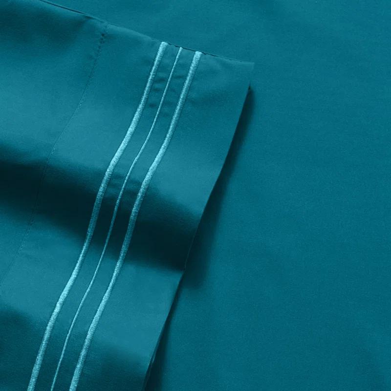 Sweet Home Collection 18-24" Extra Deep Pocket Ultra Soft Microfiber Solid Sheet Set