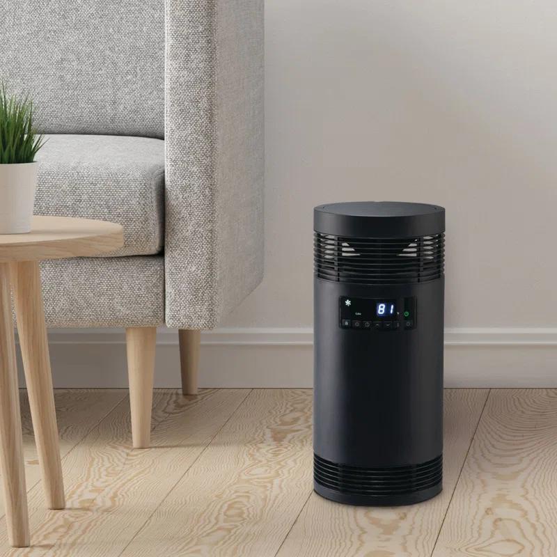 Lifesmart Lifesmart 5000 BTU Electric Tower Space Heater with Adjustable Thermostat , Remote Included