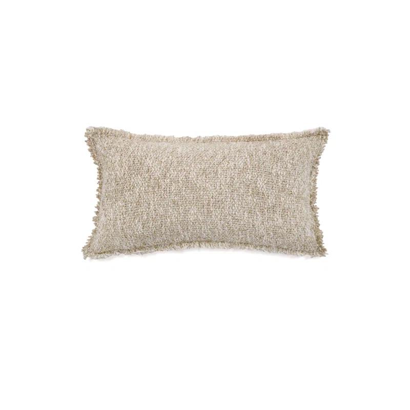 Pom Pom At Home Brentwood Frayed Reversible Throw Pillow