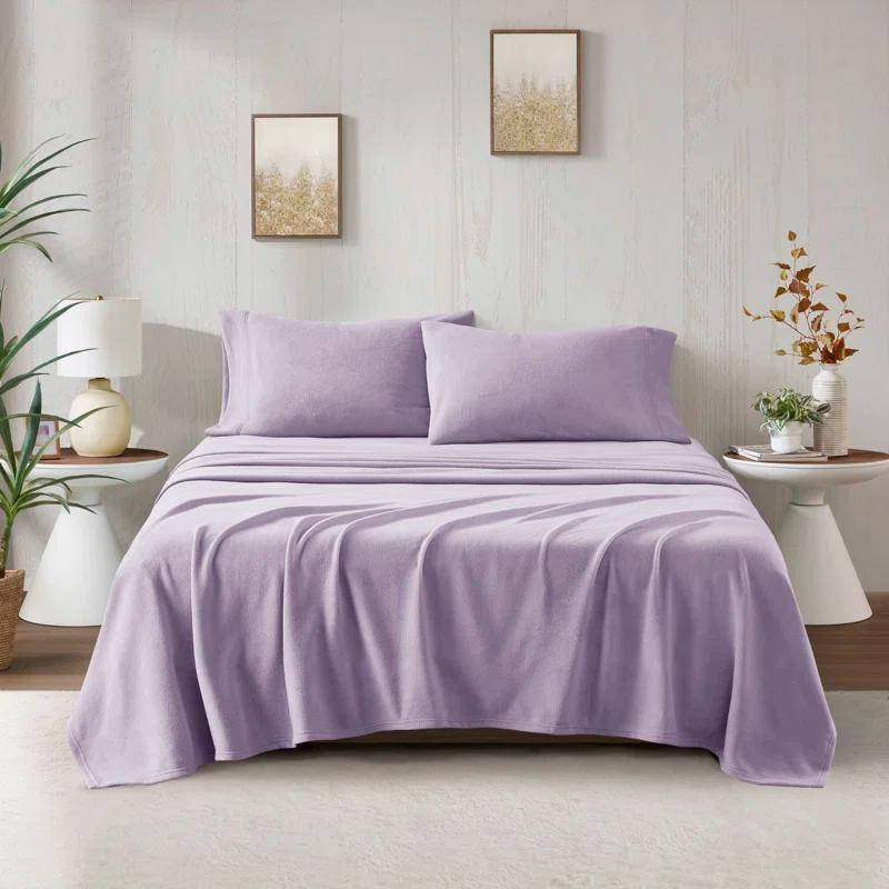 Madison Park Micro Fleece Sheet Set