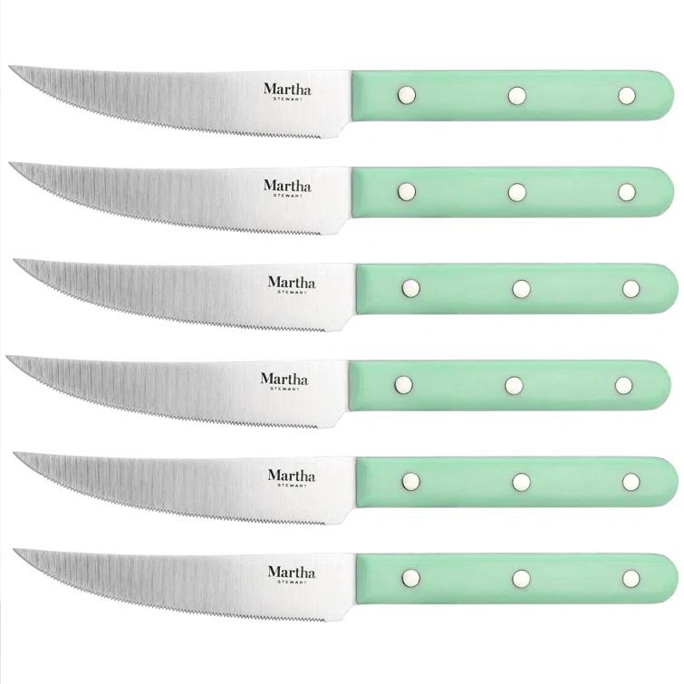 Martha Stewart Everyday Martha Stewart Everyday 14 Piece High Carbon Stainless Steel Knife Block Set