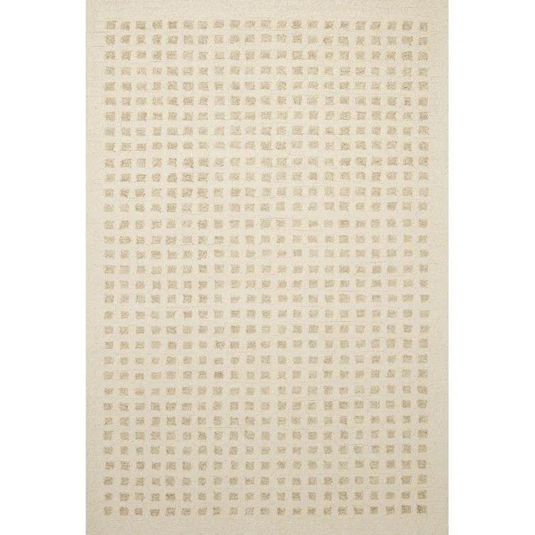 Chris Loves Julia x Loloi Polly Handmade Ivory/Natural Rug
