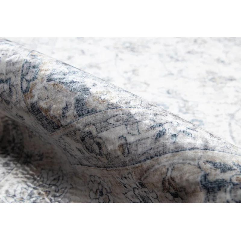 Ophelia & Co. Delmore Power Loom Gray Rug