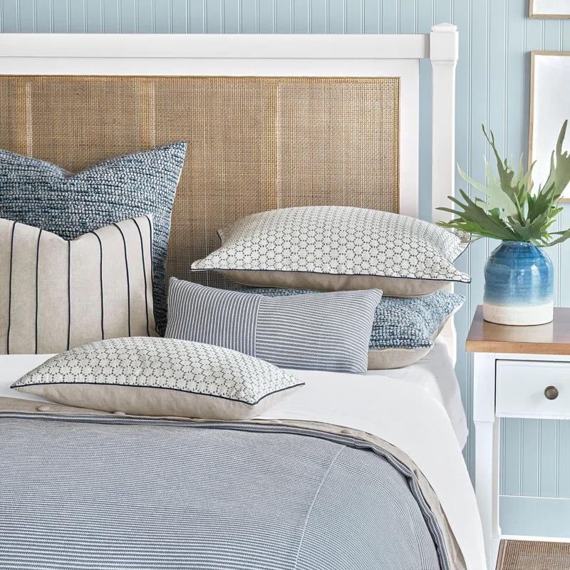 Eastern Accents Beau Cotton Blend Throw Square Pillow Cover & Insert