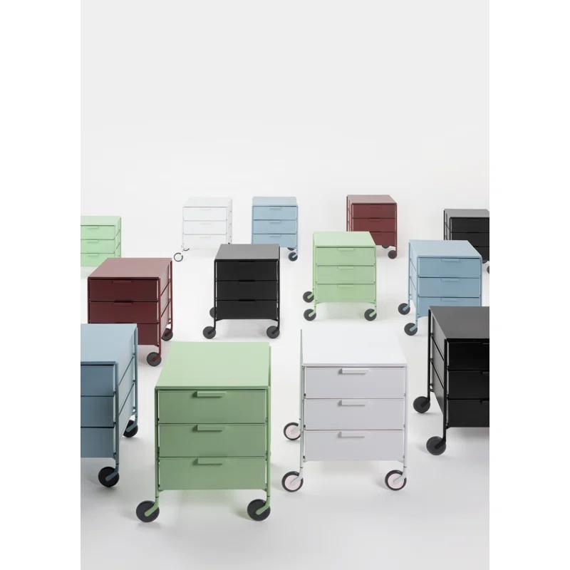 Kartell Mobil 3 Drawer Storage Drawer