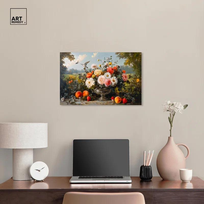 Art Remedy Dreamscape Flora II Canvas Classic Floral Art by Art Remedy