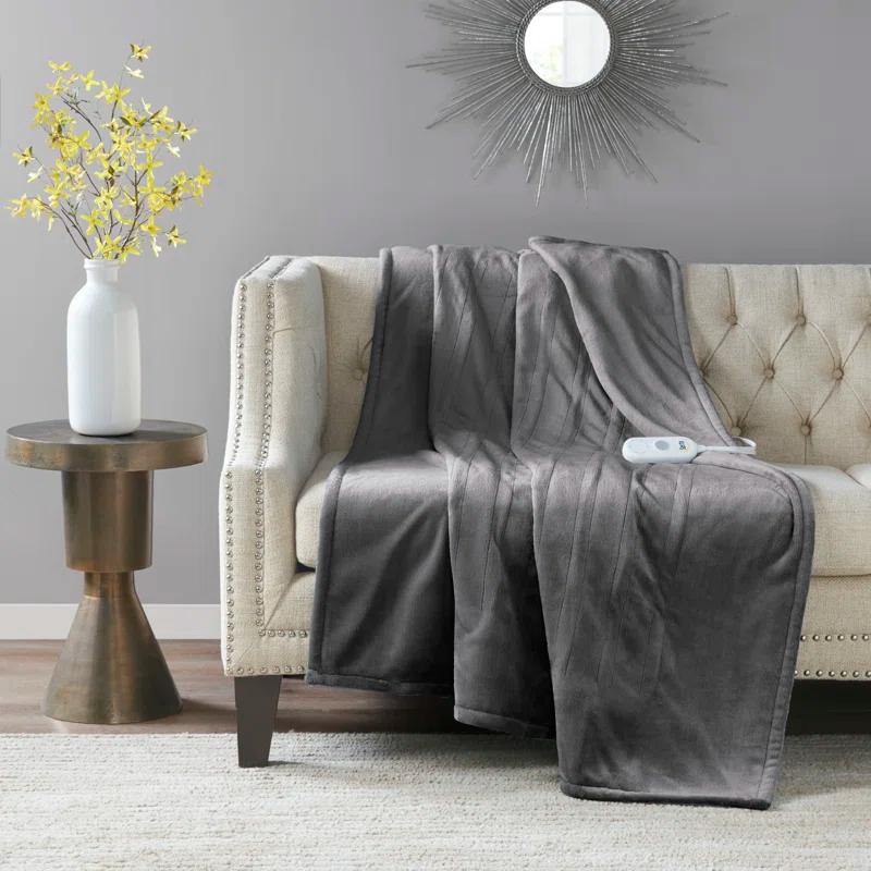 Serta Serta Plush Heated Throw