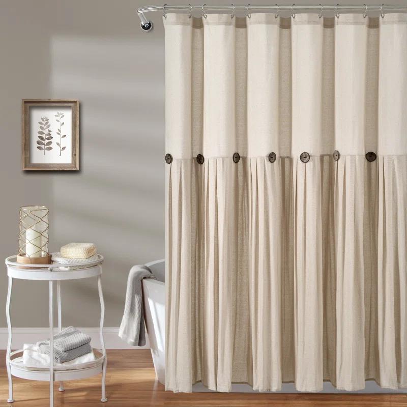 Lush Decor Beckham Shower Curtain