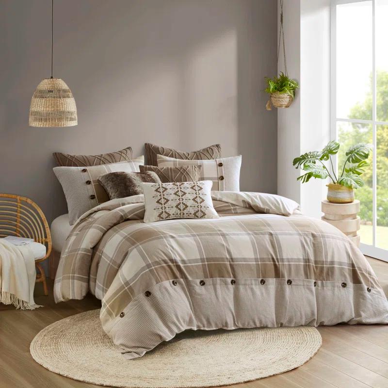 Madison Park Signature Madison Park Signature Urban Cabin Cotton Jacquard Comforter Set