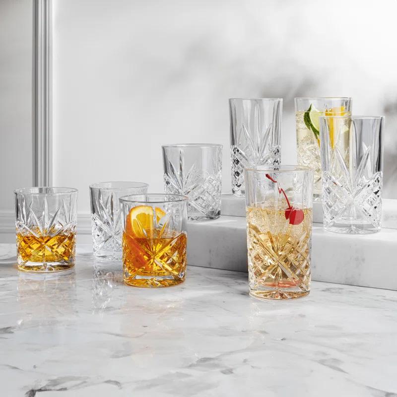 Dublin Crystal Whiskey Glass 11oz (Set of 4)