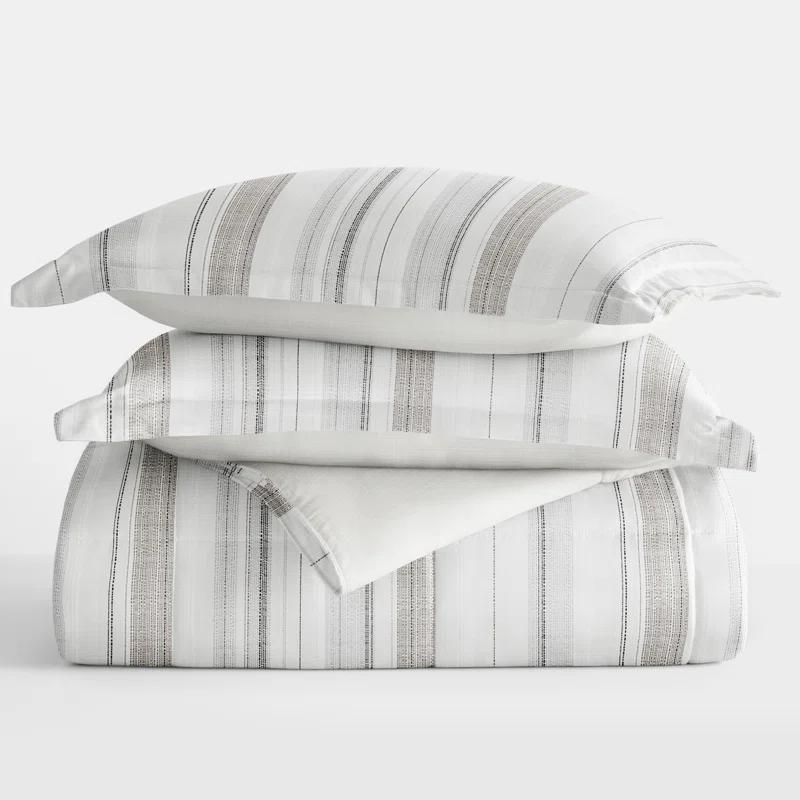 Dune All Season Down-Alternative Comforter Set in Vertical Stripe