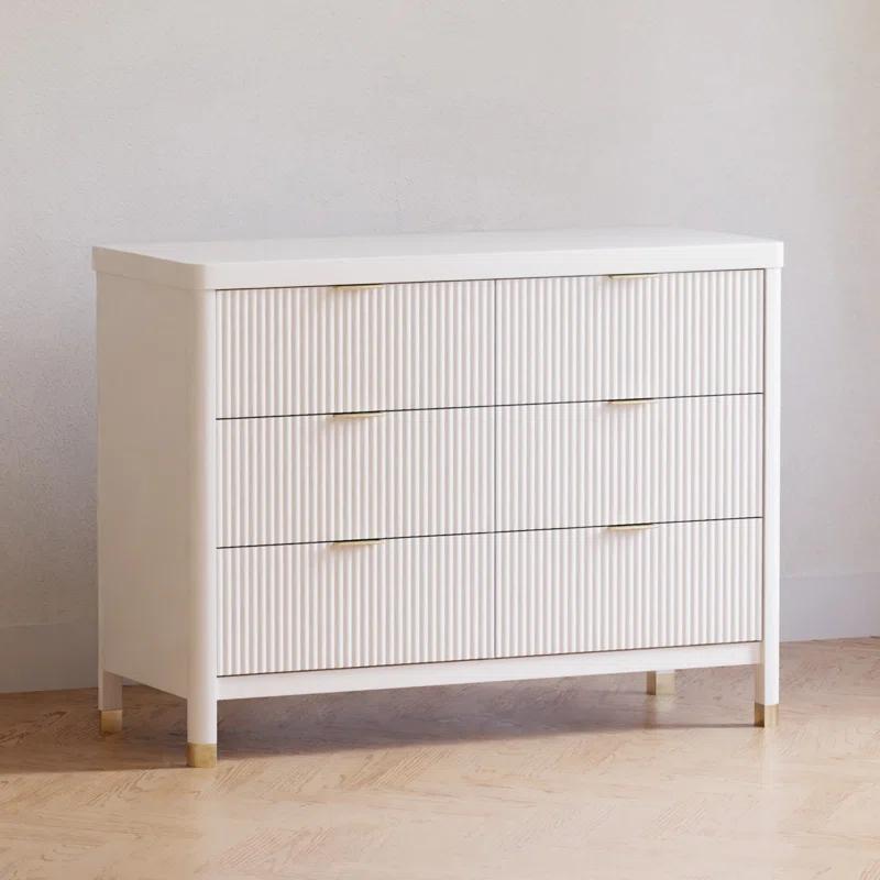 Brimsley Tambour 6 - Drawer Assembled Dresser