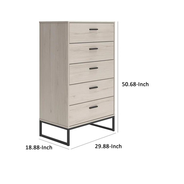 Latitude Run® Bosnjak 29.88'' W 5 - Drawer Dresser