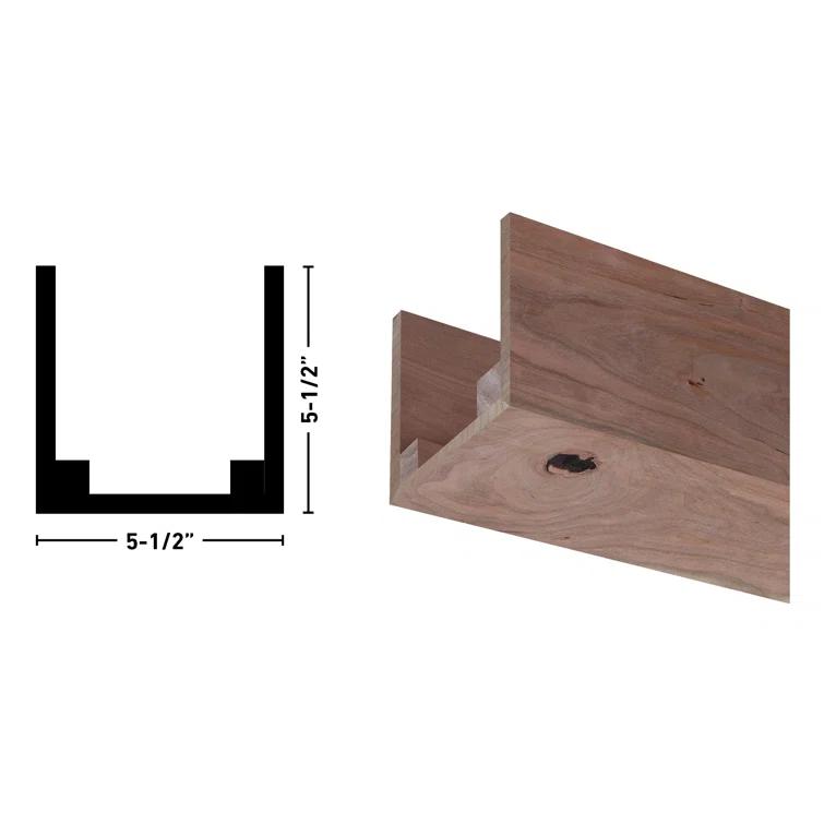 Ornamental Mouldings Rustic Box Beam Cherry