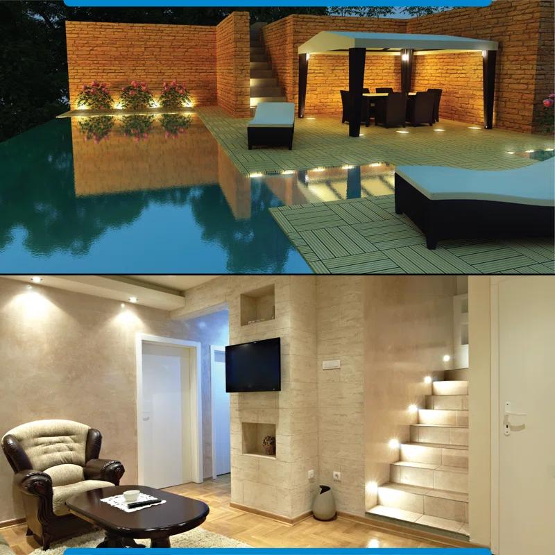 NICOR Lighting Integrated LED Step Light