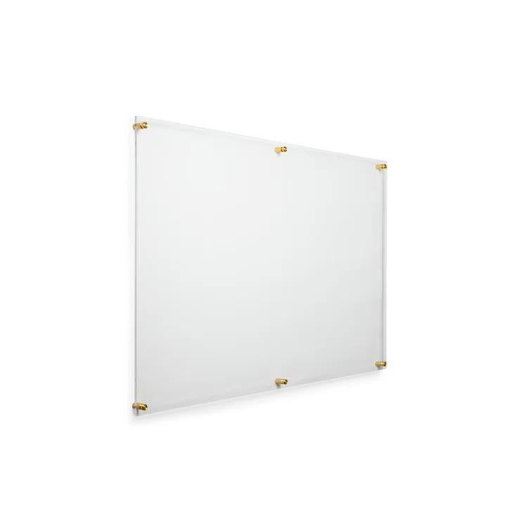 Double Panel Floating Acrylic Picture Frame