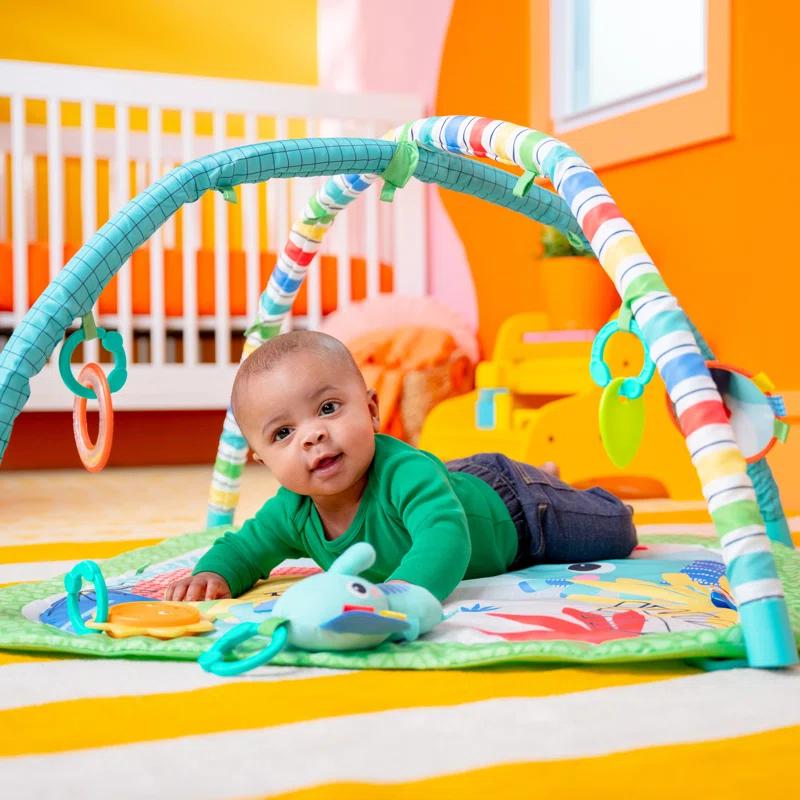 Bright Starts Wild Wiggles FoldAway Activity Gym
