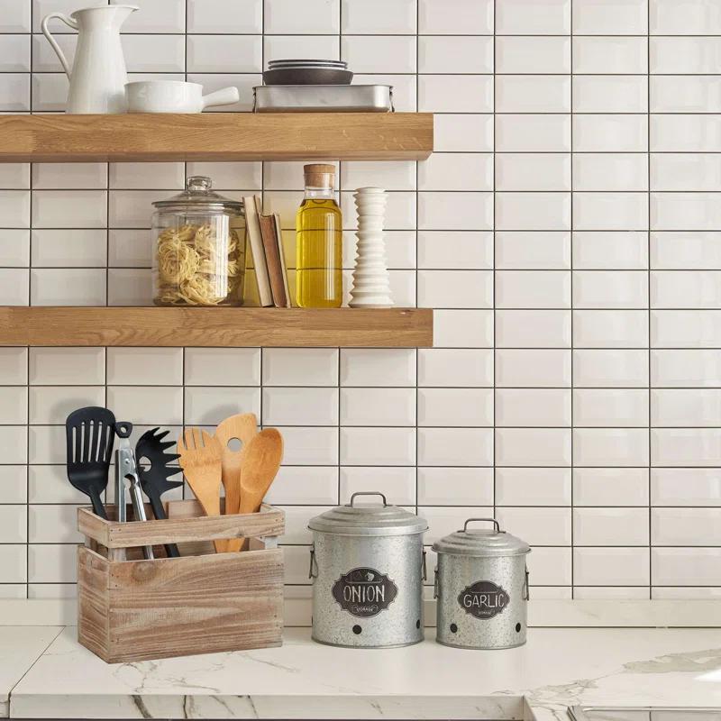 Gracie Oaks Kichen Cooking Utensil Holder Crock