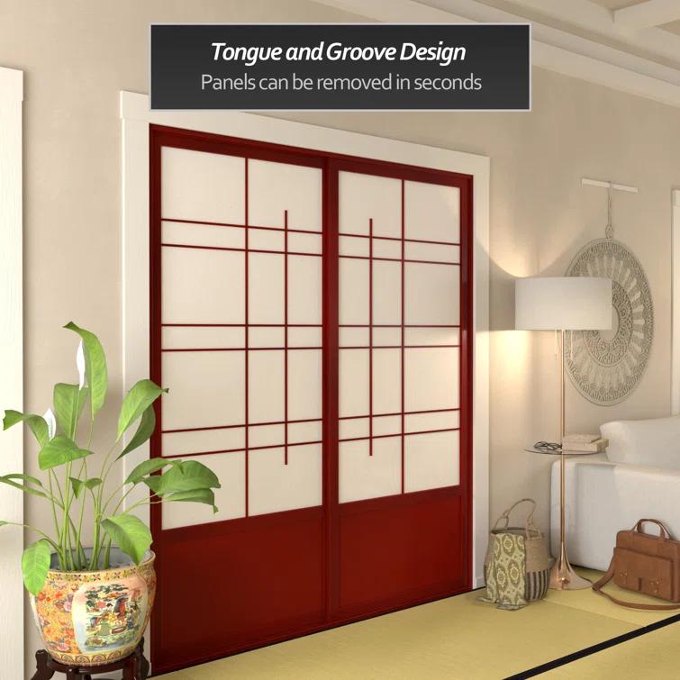 World Menagerie Clara Shoji Sliding Doors - Eudes