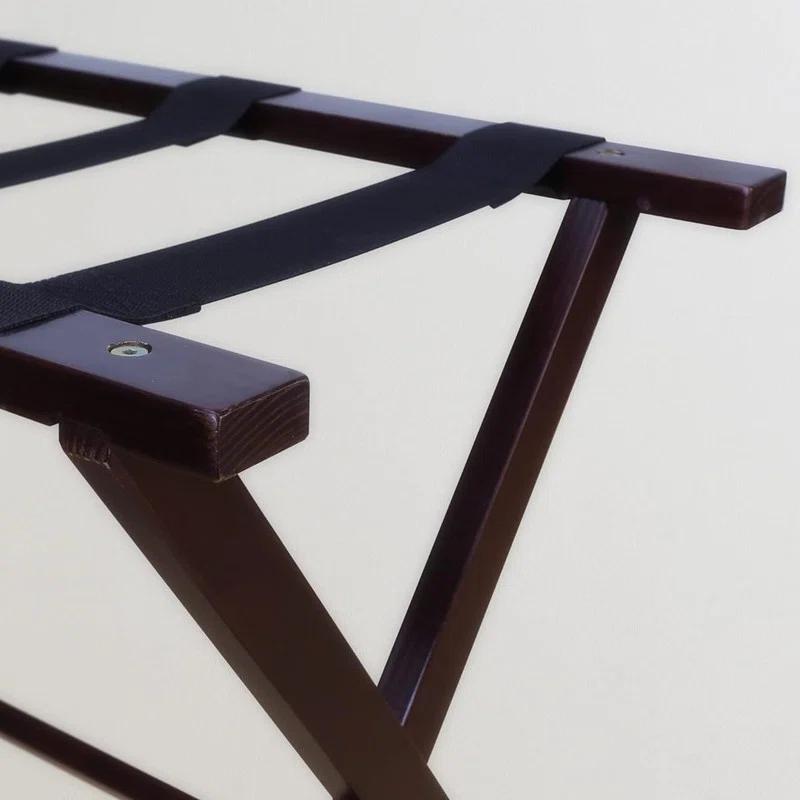 Kiflic Heavy Duty 30" Extra-Wide Luggage Rack,Solid wood Suitcase Stand for Guest Room, Bedroom, Hotel