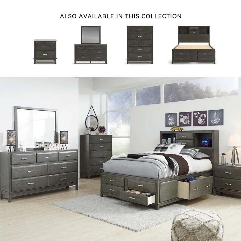 Red Barrel Studio® Wasdale 36.5'' W 5 - Drawer Dresser
