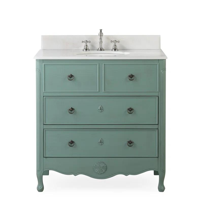Canora Grey Medina 34'' Free Standing Single Bathroom Vanity Set