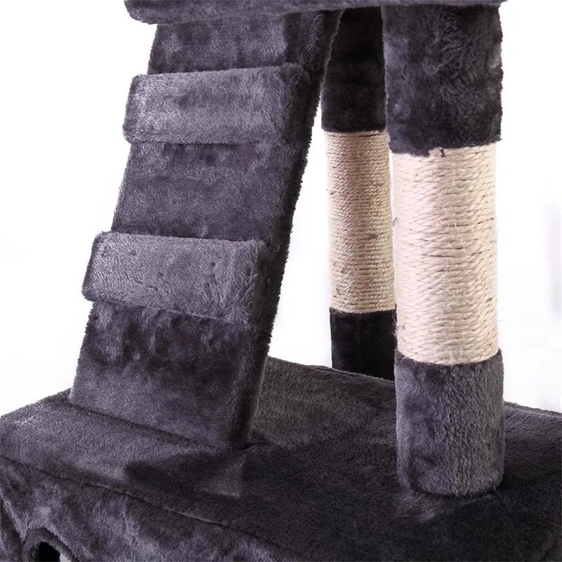 Tucker Murphy Pet™ Multi-Level Cat Tree Tower, Kitten Condo House With Scratching Posts