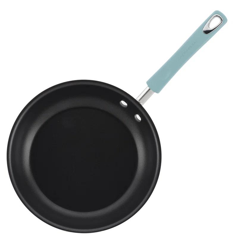 Rachael Ray Rachael Ray Classic Brights Nonstick Cookware Pots and Pans Set with Cooking Tools and Baking Pan, 14 Piece