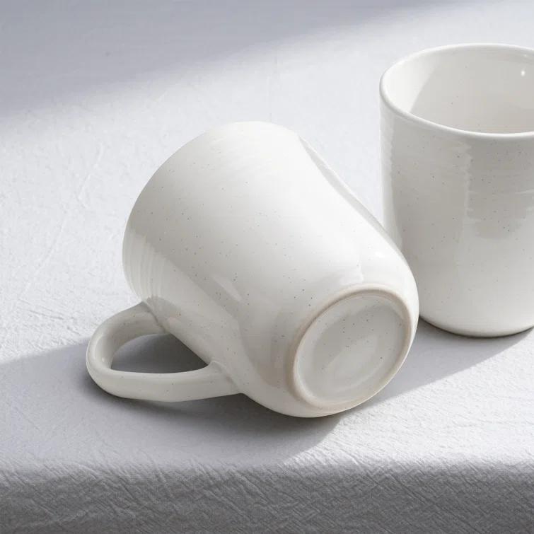 Evansburg 14oz Stoneware Coffee Mug- Service for 4 (Set of 4)