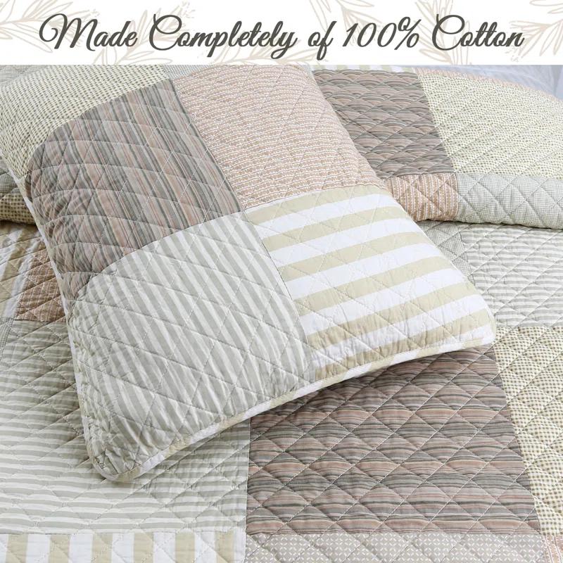 BB2022-078 Cotton Patchwork Quilt Set
