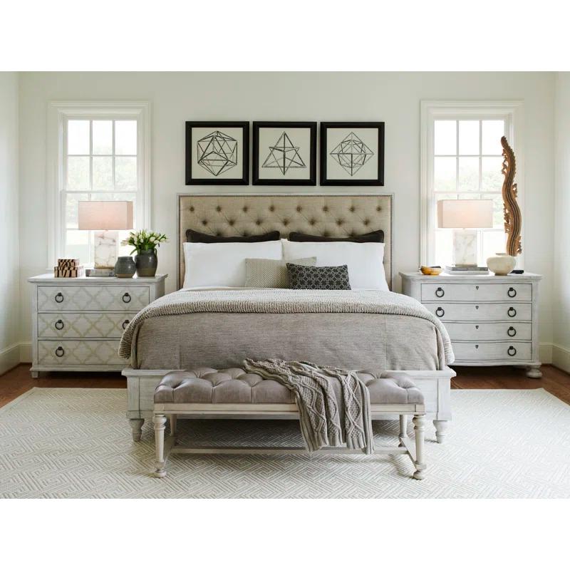 Oyster Bay Sag Harbor Tufted Upholstered Bed