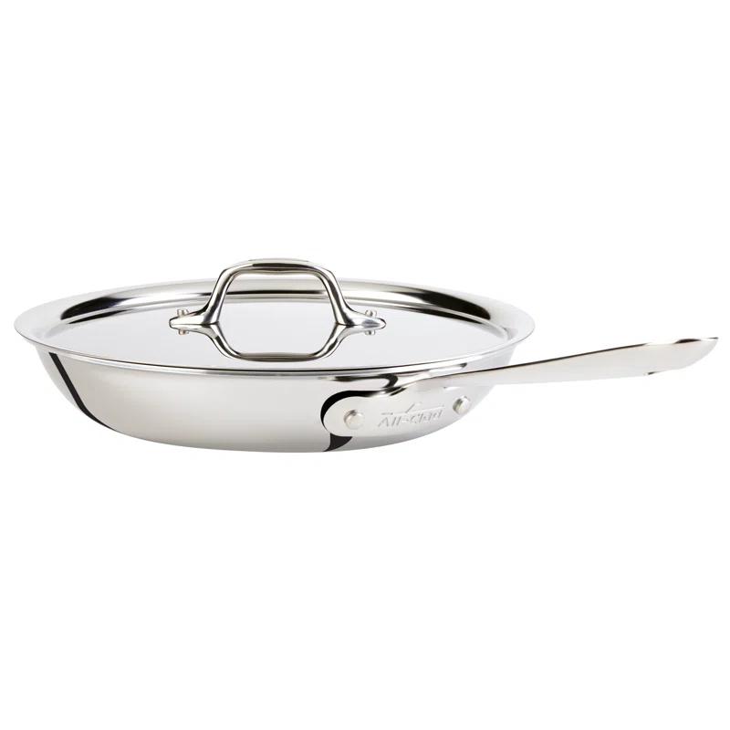 All-Clad ® d3 Stainless 12" Fry Pan with Lid