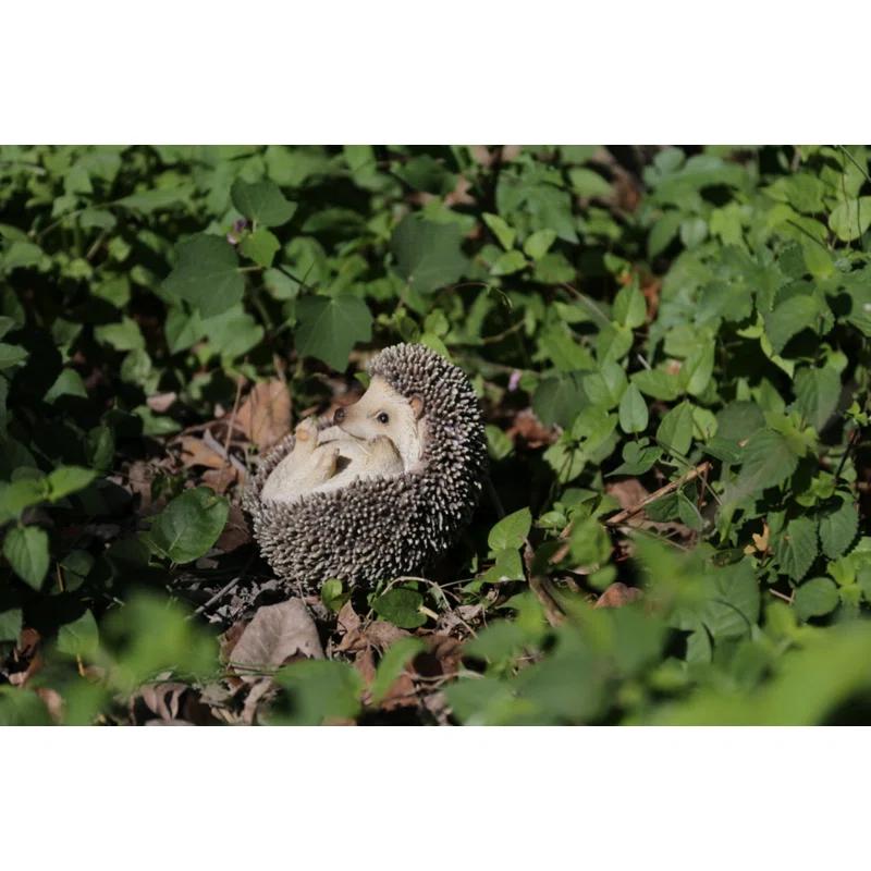 Hi-Line Gift Ltd. Hedgehog On Back Statue