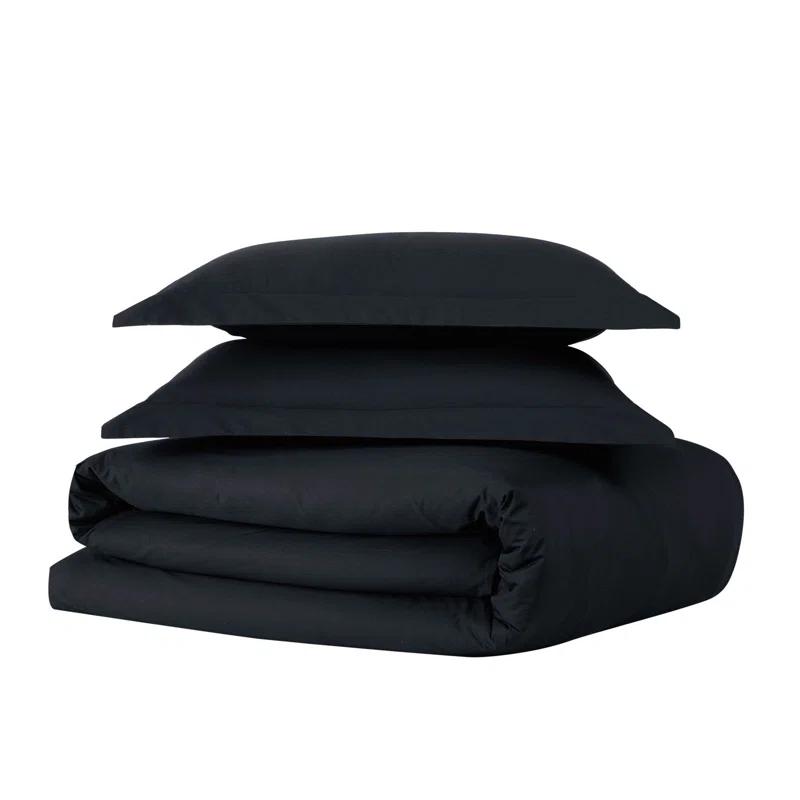 Brooklyn Loom Cotton Duvet Cover Set