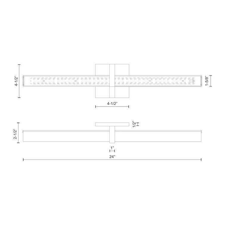 Camden Dimmable LED Bath Bar