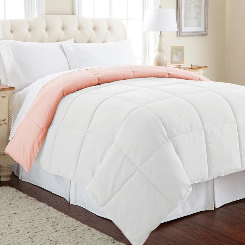 Modern Threads Sanctuary by PCT Down Alternative Microfiber Quilted Reversible Comforter & Duvet Insert - Soft, Comfortable Alternative to Goose Down - Bedding for All Seasons & Reviews | Wayfair