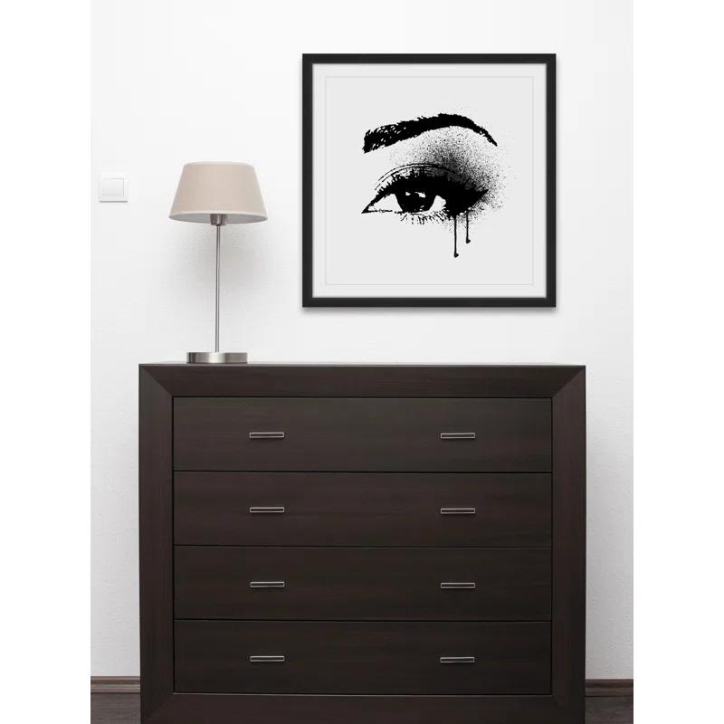 Marmont Hill " Black Drip Eye " by Amanda Greenwood