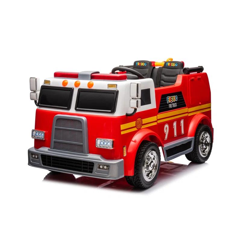 Freddo Freddo 24 Volt 2 Seater Police / Fire Department Battery Powered Ride On with Remote Control