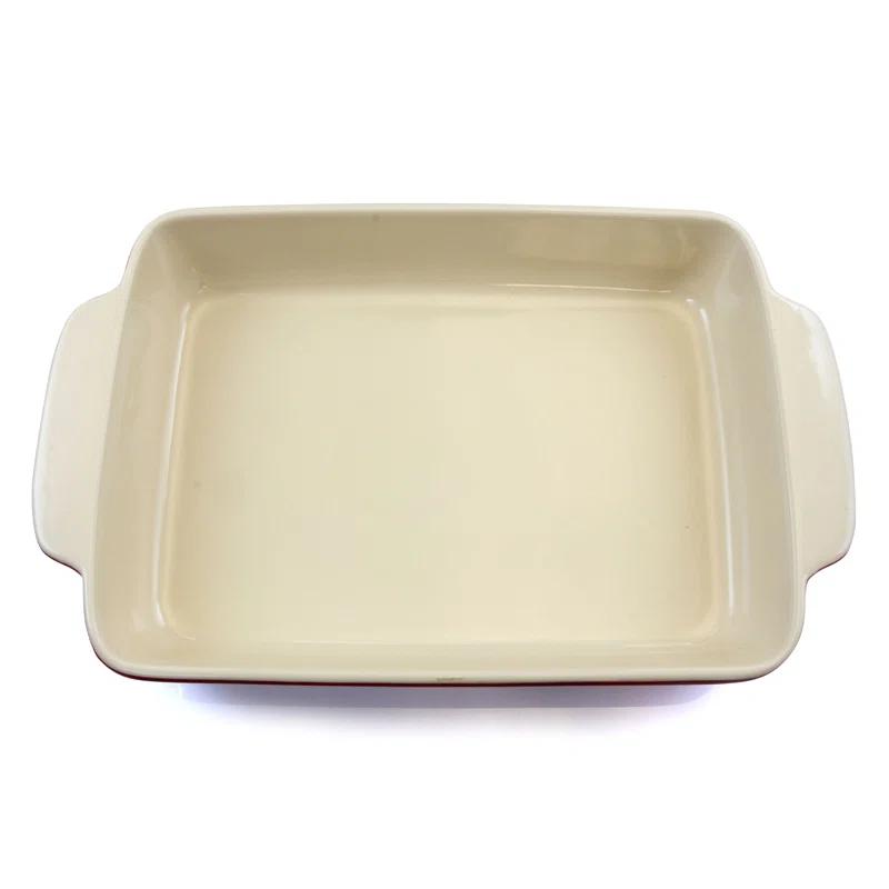 Crock-pot Crock-Pot 4 Qt. Stoneware Rectangle Bake Pan