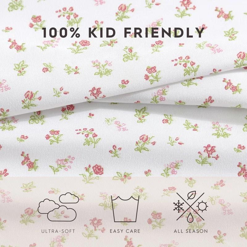 Laura Ashley Laura Ashley Kids Cozy Printed Sheet Sets