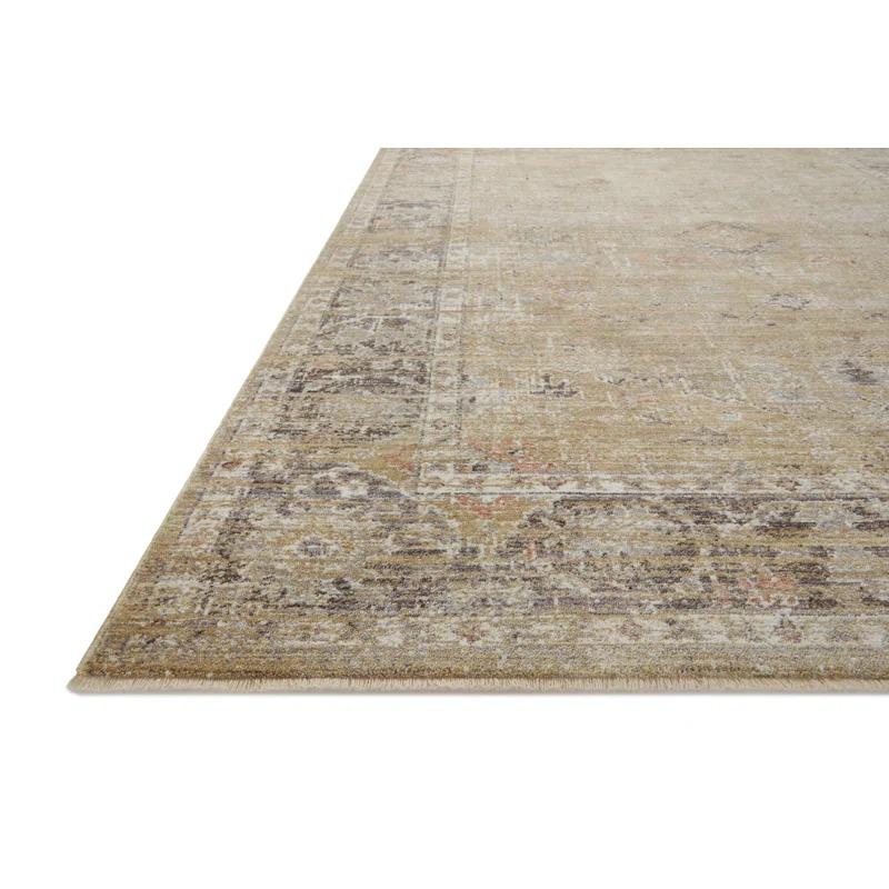 Magnolia Home by Joanna Gaines x Loloi Magnolia Home By Joanna Gaines X Loloi Millie Gold / Charcoal Area Rug