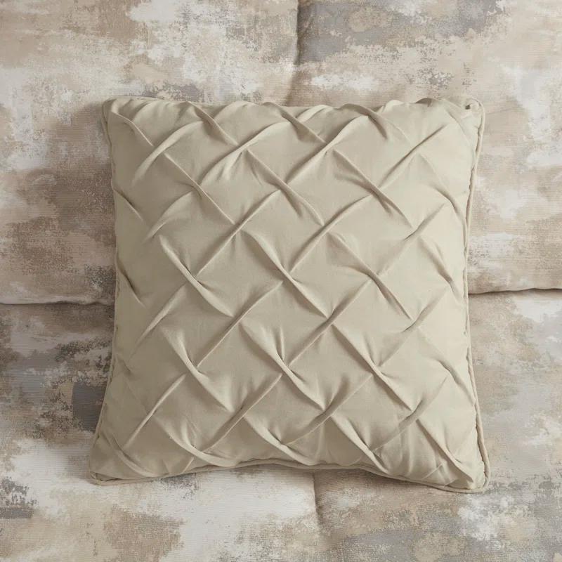 Madison Park Beacon 7 Piece Textured Cotton Blend Comforter Set (Set of 7)
