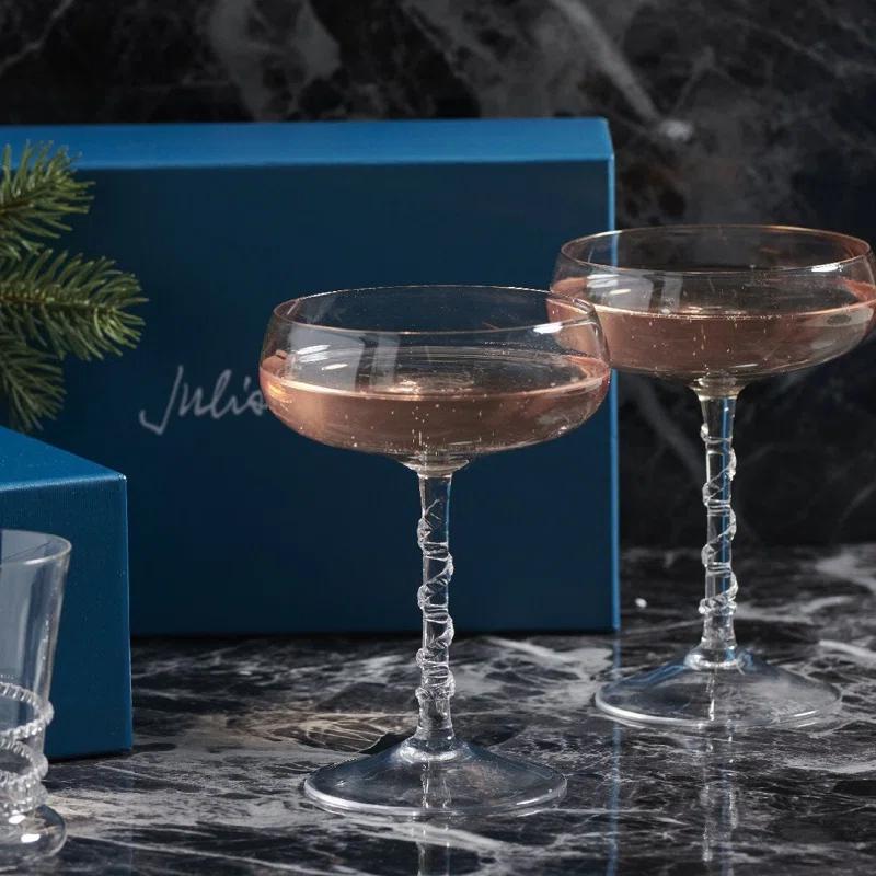 Juliska Amalia 4 oz. Cocktail Coupe (Set of 2)